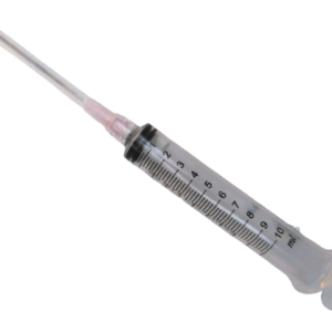 Gesteriliseerde injectiespuit 10ml inclusief naald